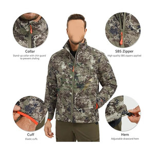 เสื้อแจ็คเก็ตพัฟฟี่แบบยูนิเซ็กซ์ ซิปปิดได้ พับเก็บได้ กันน้ำ เก็บความอบอุ่น น้ำหนักเบา เหมาะสำหรับกิจกรรมกลางแจ้ง ฤดูหนาว และการล่าสัตว์ - Product Image 5