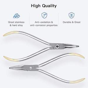 Annhua Dental Curved How's Plier Alicates curvos de ortodoncia, posición de ortodoncia - Product Image 4