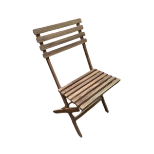 Best-seller Chaise pliable d'extérieur Chaise à base d'eau en bois de teck Chaise de jardin Meubles de bistrot et de restaurant Prix de gros - Product Image 1