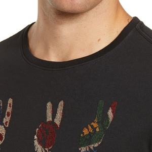 T-Shirt brodé personnalisé à bas prix, vente en gros, usine OEM Design de haute qualité pour hommes T-shirts Design décontracté - Product Image 2