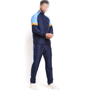 2025 nueva llegada producto hombres Fitness Jogging ropa exterior conjunto de pista, transpirable Regular Fit conjuntos de chándal de poliéster de longitud completa - Product Image 3