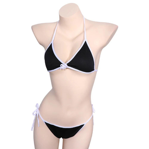 Traje de Baño Bikini Moderno para Mujer, Diseño Elegante con Cordones, Tanga Sexy de Cintura Baja, Traje de Baño de Dos Piezas de Alta Calidad para Verano - Product Image 2
