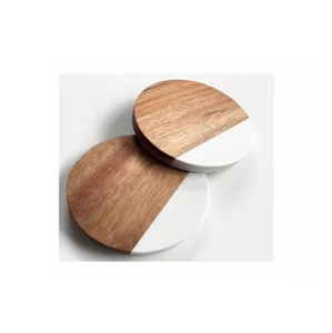 Posavasos de mármol y madera de alta calidad, diseño único, logotipo personalizado, posavasos de vajilla populares, los más vendidos - Product Image 3