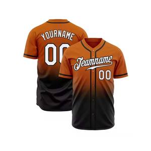 Jersey de béisbol Top Premium Calidad Nueva tendencia Diseño deportivo OEM Camisa de béisbol americana en blanco - Product Image 4