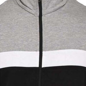 Survêtement pour hommes Sweat à capuche brodé d'éponge française empilés Ensembles de survêtements pour hommes personnalisés et réfléchissants Survêtements pour hommes - Product Image 4