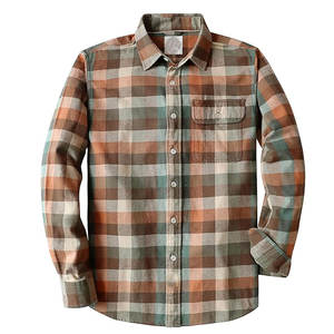 เสื้อเชิ้ตผู้ชาย ผ้าเนื้อนุ่ม ดีไซน์คลาสสิก เสื้อเชิ้ตผู้ชายสำหรับการทำงานที่ยาวนานและความสบายในชีวิตประจำวัน - Product Image 1