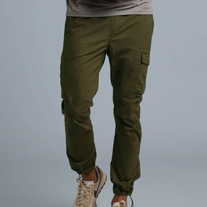 กางเกงคาร์โก้ผู้ชาย คุณภาพสูง น้ำหนักเบา สวมใส่สบาย มีหลายกระเป๋า ไซส์ใหญ่ กางเกงขายาวทรงตรง ผ้าแคนวาส สำหรับฤดูหนาว - Product Image 5