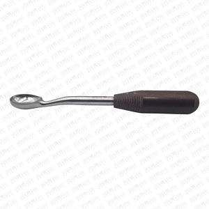 Curette auriculaire en acier chirurgical inoxydable, instrument de rétraction des tissus mous, manuel, réutilisable pour les procédures orthopédiques générales - Product Image 3