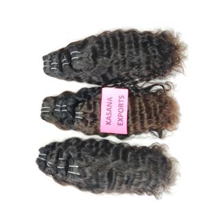 100% Naturel Vierge Cuticule Aligné Non Transformé Indien Extensions De Cheveux Bruts Noir Femmes Dentelle Vague De Cheveux Humains Curl Styles Prix - Product Image 3