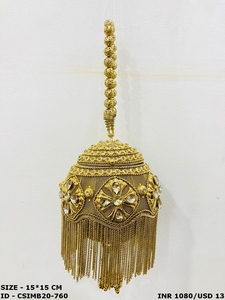 Handcrafted <b>Crystal</b> Stone & Metal Clutch Luxuriously Designed for Stylish Women at Elegant & Prestigious Gatherings - Product Image 6