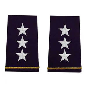 Charreteras de hombro superior para charreteras bordadas uniformes Marcas de rango uniformes Tableros de hombro - Product Image 2