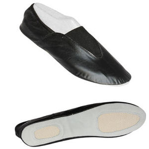 Haute qualité en cuir ballerine pratique Ballet chaussures de danse filles enfants Pointe pantoufles chaussures de gymnastique - Product Image 1