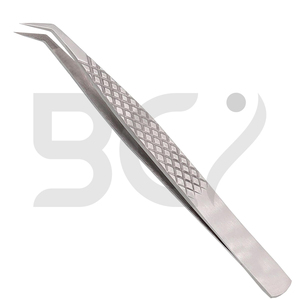 แหนบขนตาปลอมแหนบปลายไฟเบอร์สำหรับการต่อขนตาแหนบขนตาปลอมแบบไม่ลื่น - Product Image 6