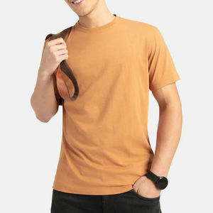 เสื้อยืดผ้าฝ้าย 100% ระบายอากาศได้ดี เป็นมิตรกับสิ่งแวดล้อม ทรงหลวม สไตล์สตรีทแวร์ แฟชั่นฤดูร้อน ราคาโรงงาน ผลิตจำนวนมาก รับทำโลโก้ - Product Image 3