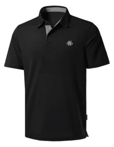 Camisas de Golf para Hombre, Sólidas, de Secado Rápido, Transpirables, de Alto Rendimiento, Manga Corta, con Cuello, para Uso Casual y Deportivo - Product Image 1