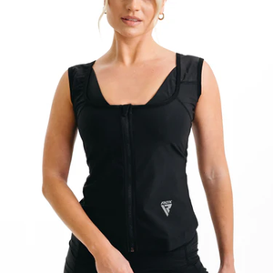 Chaleco de gimnasio para mujer Negro Rdx Calidad Premium Sin mangas Chaleco de ejercicio con tirantes que absorbe el sudor para entrenamiento físico Camiseta al por mayor - Product Image 3