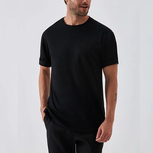 Camiseta de Algodón Blanca Personalizada con Logotipo para Hombre, Diseño Holgado con Hombros Caídos, Camiseta de Alta Calidad con Estampado para Hombre - Product Image 4