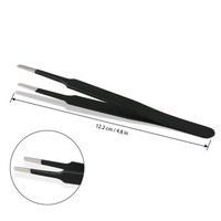 Ensemble de pinces à cils en acier inoxydable, 6 pièces, pointe pointue, antistatique, durable, instruments de beauté multifonctionnels
