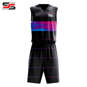 Camiseta de baloncesto transpirable de secado rápido personalizada de alta calidad uniforme de baloncesto por sublimación para hombres Top - Product Image 1