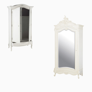 Armario de madera con dos puertas con muebles de dormitorio de cristal diseño minimalista moderno muebles de alta calidad - Product Image 5