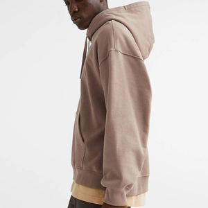 2024 SunFaded en détresse acide lavé grande taille hommes sweats à capuche fermeture éclair conception goutte épaule plaine capuche 3D imprimé - Product Image 4