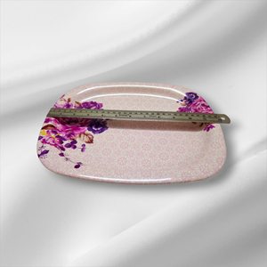 Fabricantes de bandejas de melamina ovaladas LOGO personalizado Bandejas rodantes de melamina de plástico Bandeja de servicio de melamina al por mayor - Product Image 3