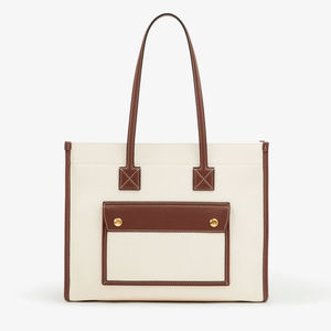 Bolsa de lona con capacidad extra grande para guardar ropa, accesorios de comestibles o libros, por lo que es perfecta para el uso diario - Product Image 3