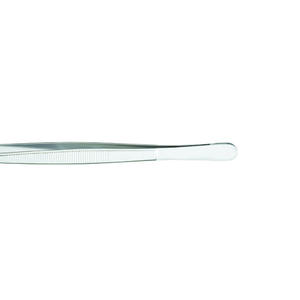 Offres Spéciales 14cm pansement pince à épiler CE approuvé en acier inoxydable manuel droite dentelée conception ensemble d'instruments utilisation hospitalière - Product Image 2