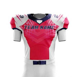 Uniforme de football américain pour jeunes le plus vendu dernier modèle du fabricant avec ensembles à manches courtes - Product Image 3
