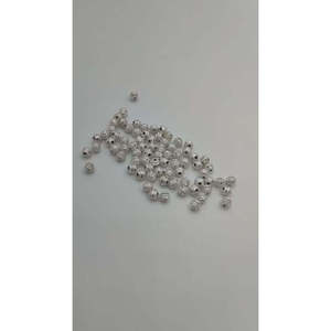 5mm CNC Designer Brass Round Nickel Free <b>Spacer</b> Beads Gold Silver Rose Gold Plated Jewelry Making Bulk Supplies Bag Packed - Product Image 2