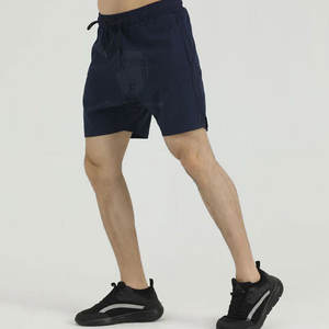 Pantalones Cortos Deportivos Casuales de Algodón 100% de Color Sólido, Diseño Personalizado de Nuevo Estilo, Más Vendidos al por Mayor para Hombre - Product Image 3