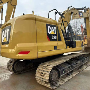 Excavadora sobre orugas usada de segunda mano 100% excavadora original Caterpillar 320 con precio bajo buenas condiciones para la venta - Product Image 1