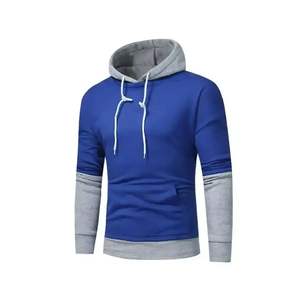 Hombres sólido invierno 100% algodón pesado personalizado Streetwear Sudadera con capucha con ajuste Regular diseño al por mayor - Product Image 3