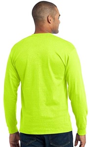 เสื้อยืดรัดรูปแขนยาวสำหรับผู้ชายสีทึบเสื้อยืดสำหรับใส่ออกกำลังกายในยิมเสื้อแห้งเร็วสำหรับใส่วิ่งฟิตเนส - Product Image 6