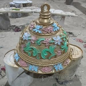 Cloches en fibre colorées pour la décoration de mariage et d'événements - Product Image 2