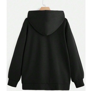 2024 OEM personalizado invierno con cuentas Zip Hoodie para hombres 100% algodón pulóver alta calidad impreso Sudadera con capucha - Product Image 2