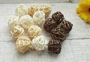 ลูกบอลหวายทำด้วยมือเป็นมิตรต่อสิ่งแวดล้อมสำหรับเด็กลูกบอลหวายทำด้วยมือออกแบบโดยการออกแบบผลิตในเวียดนามขายส่ง - Product Image 5