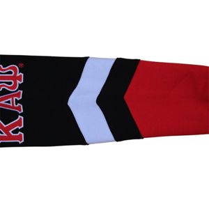 Heavy Fleece Hockey <b>Hoodies</b> | Black & <b>Red</b> Hoodie with Embroidered Logos | Fraternity and Sorority Winter Season Apparel - Product Image 6