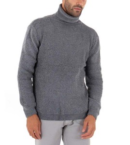 2024 automne et hiver hommes décontracté couleur unie à manches longues pull pull O cou Top qualité respirant tricoté hommes chandails - Product Image 5