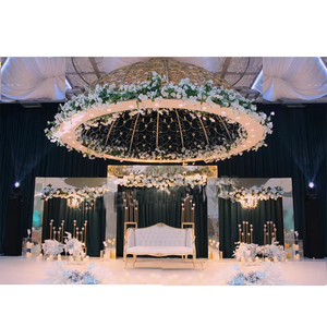Enlighten Dome Stage pour les salles de congrès canadiennes English Luxury Walima Candle wall Frame Wedding Supply Panels DST Exportations UK - Product Image 1