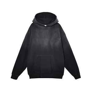 Hombres pulóver con capucha Premium algodón Casual Streetwear sudadera ODM logotipo personalizado Color antiarrugas venta al por mayor a granel Venta caliente - Product Image 1