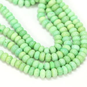 Cuentas de Ópalo Verde Pista: Cuentas de Piedras Preciosas Redondas AAA, 7-10 mm - Product Image 6