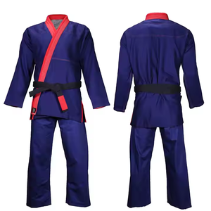 เครื่องแบบคาราเต้ยอดนิยมสำหรับเด็กและผู้ใหญ่ชุดกิมิโนจิจิสึน้ำหนักเบากางเกงและแจ็กเก็ตสำหรับเครื่องแบบศิลปะการต่อสู้ - Product Image 1