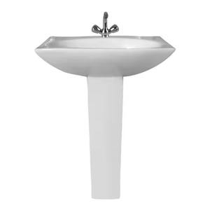 อ่างล้างหน้าเซรามิกสีขาวอ่างล้างหน้าอ่างล้างจาน lavabo สำหรับห้องน้ำการออกแบบจากโรงงานในอินเดีย - Product Image 6