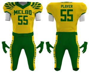 Uniformes de football américain de haute qualité pour les jeunes, designs personnalisés, impression sublimée, séchage rapide, respirant, vêtements de football américain - Product Image 3