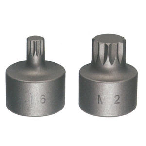 OEM ODM Low Profile <b>Spline</b>-bit <b>Socket</b> 9pcs 3/8" x25 mmL - Product Image 4