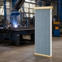 Élément filtrant pour système d'extraction des fumées de soudage, membrane PTFE à cadre plat, embout en PU pour unité de purification d'air d'atelier
