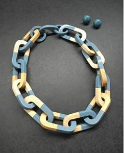 New Unique Metal With Cotton Chain <b>Necklace</b> with Multicolour Pendant Chain Religious Style Pearl From India-Jewelry Gift Women - Product Image 4