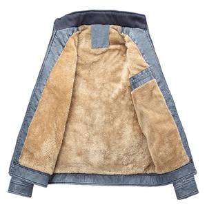 2024 meilleure qualité luxe Designer hommes polaire cuir veste Street Wear pour l'hiver avec fourrure de mouton - Product Image 3