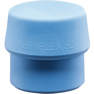 SIMPLEX Marteau à percussion à tête souple en TPE bleu et blanc de 60 mm - Product Image 3